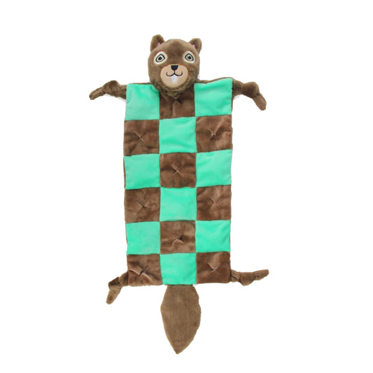 AFP Dig It Treat Mat Square Squirrel - Mentale Uitdaging Mat met Piepers