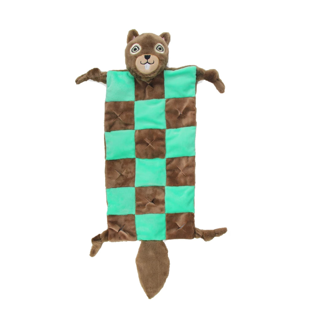 AFP Dig It Treat Mat Square Squirrel - Mentale Uitdaging Mat met Piepers