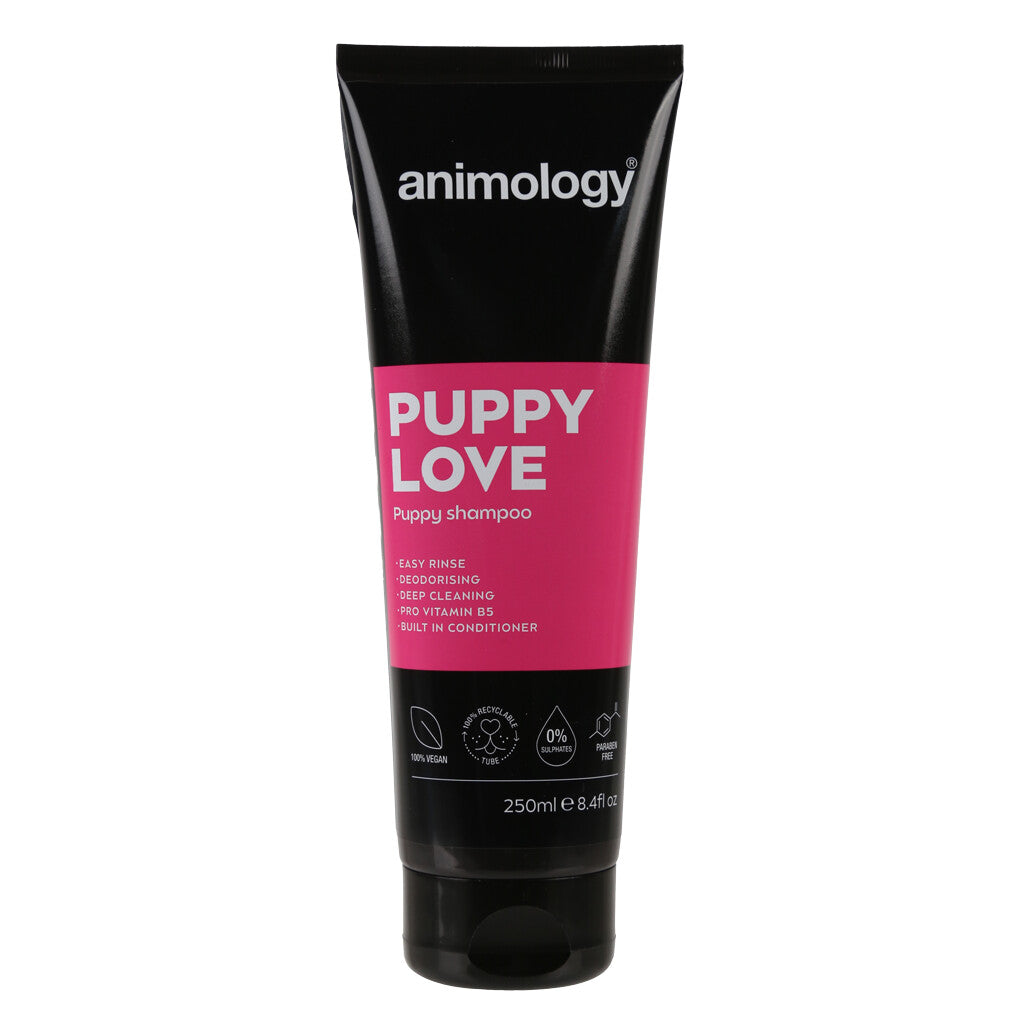 🌿 Zachte Vegan Puppy Shampoo met Provitamine B5 - Animology Puppy Love 250ml