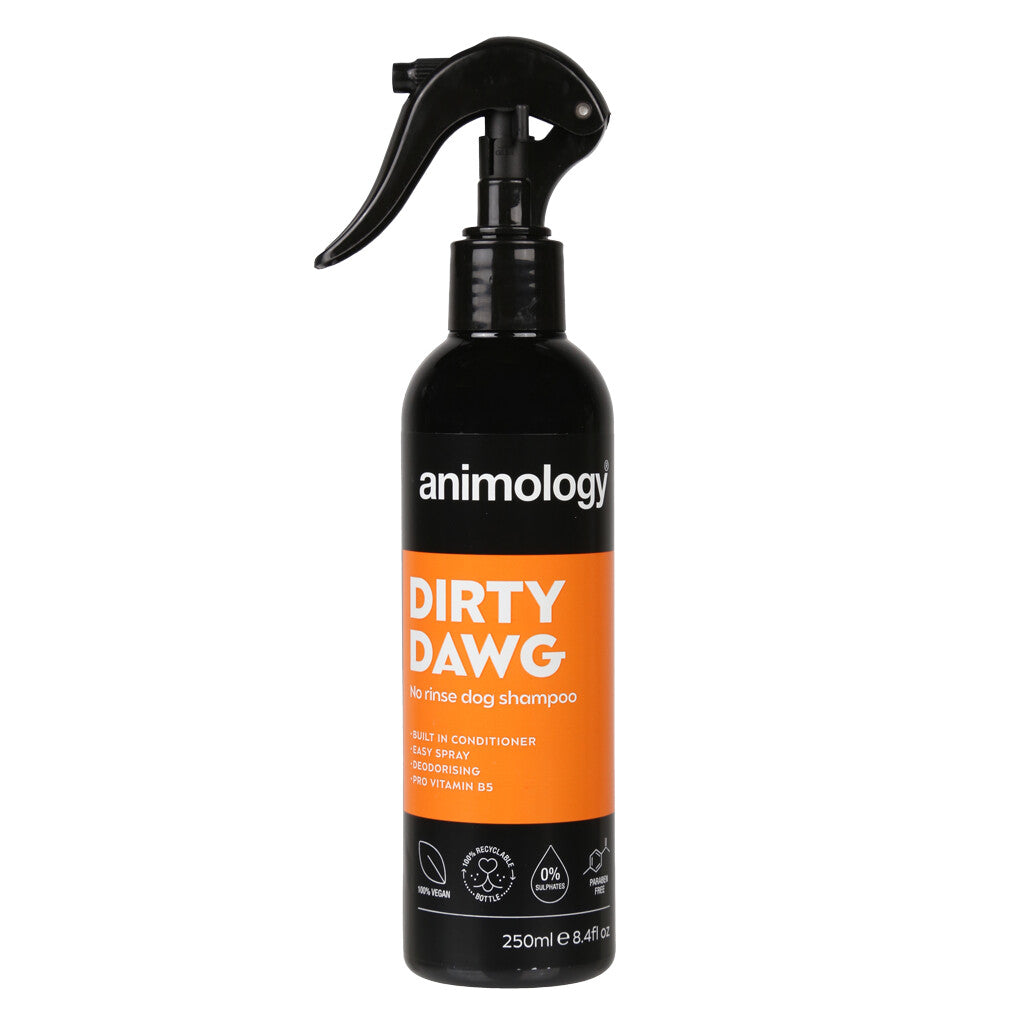 Animology Dirty Dawg - No Rinse Shampoo Spray voor Honden (250ml)