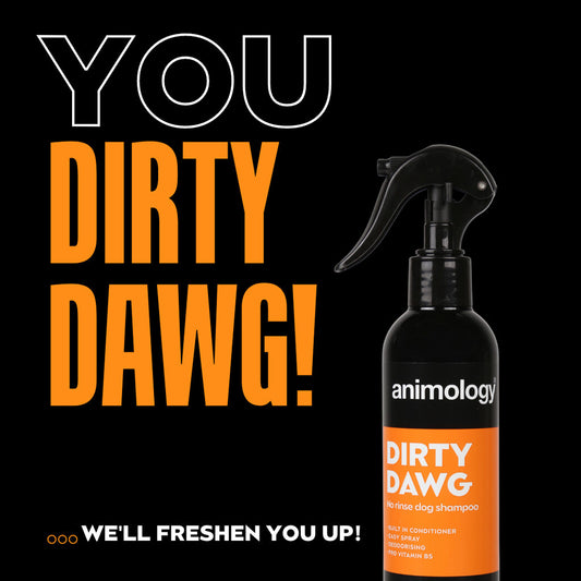 ๐ Animology Dirty Dawg - No Rinse Shampoo Spray voor Honden (250ml)