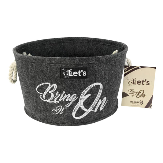 Duurzame Opbergmand voor Huisdierspeelgoed - Let's Stuff It Bring it On