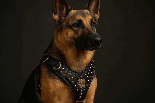 Perro con tuig Maximus