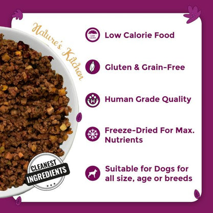 Nature's Kitchen Gevriesdroogd Kippenrecept - Premium Hondenvoer (250g)