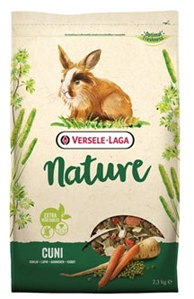 Versele-Laga Nature Cuni Konijn 2,3kg - Graanvrij Vezelrijk Konijnenvoer