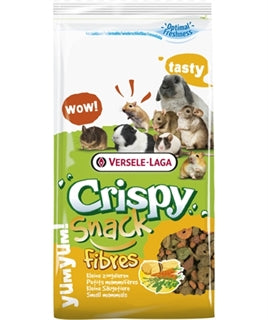 Versele-Laga Nature Crispy Snack Fibres 650g - Vezelrijke Knaagdiersnack
