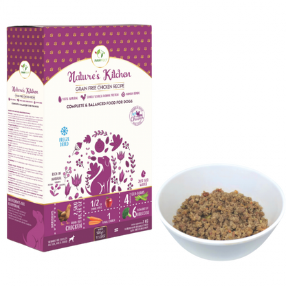 Nature's Kitchen Gevriesdroogd Kippenrecept - Premium Hondenvoer (250g)