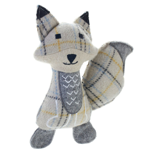 Soft toy for dogs Hunter Beige 100 % Recycled Fox-0