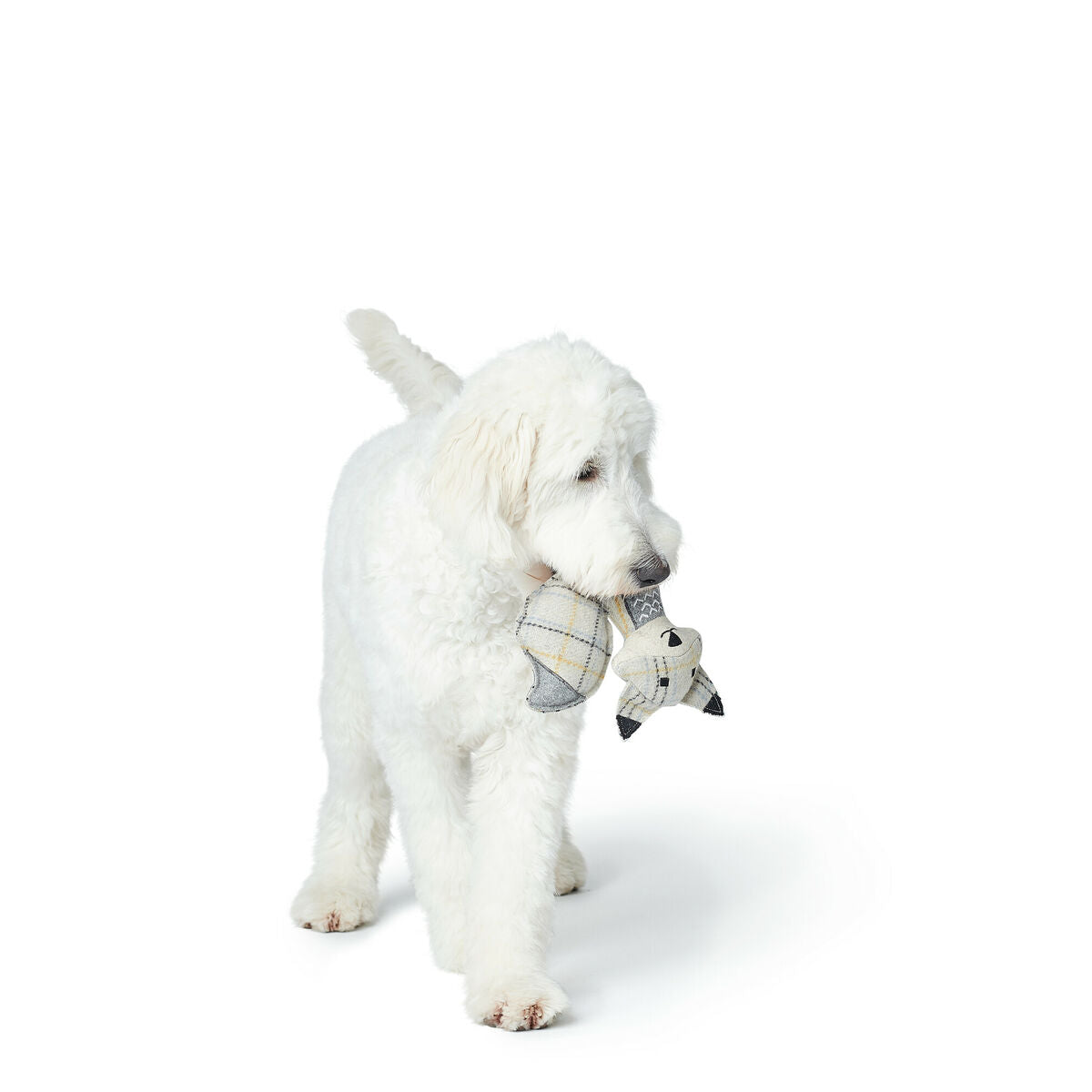 Soft toy for dogs Hunter Beige 100 % Recycled Fox-3