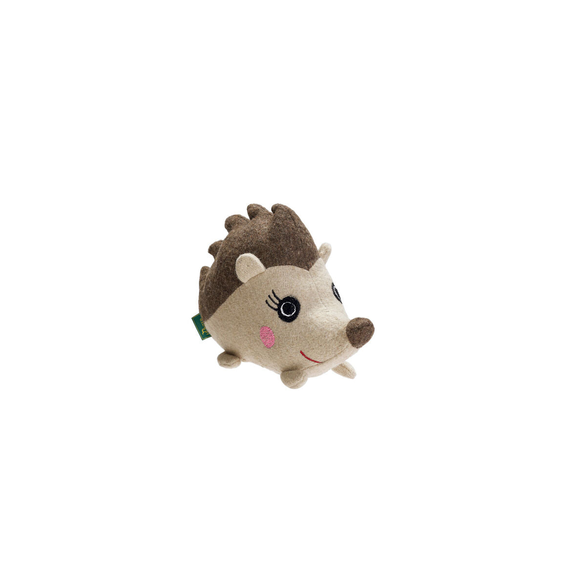 Soft toy for dogs Hunter Brown 100 % Recycled Hedgehog-0
