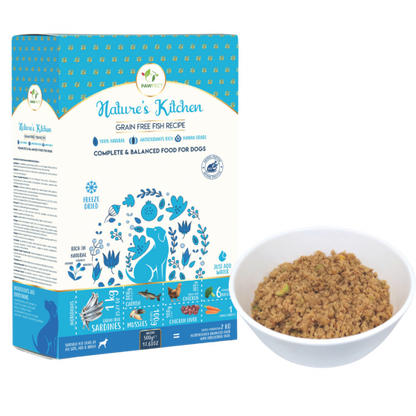 Nature's Kitchen Gevriesdroogd Visrecept - Met Groenlipmossel voor Gewrichten (250g)