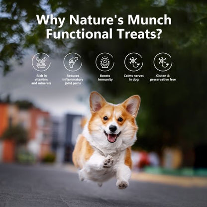 Nature's Munch Joint Care - Functionele Kaassnacks voor Gewrichten (75g)