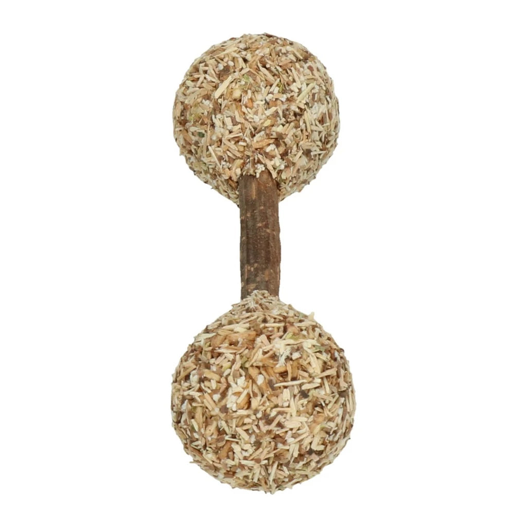 Natuurlijk Halter Kattenspeelgoed met MADNIP - Eco-Vriendelijk Dumbell