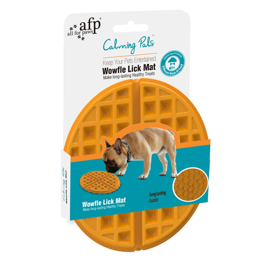 🧇 AFP Calming Pals Woofle Lick Mat - Wafel Likmat tegen Stress | Sterke Zuignappen