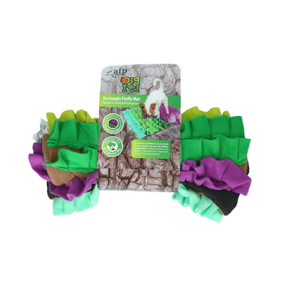 AFP Dig it - Rectangle Fluffy Mat - Kleurrijke Mentale Uitdaging Mat