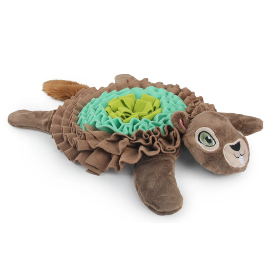 AFP Dig It - Treat Mat Eekhoorn - Zachte Fleece Mat met Ruches