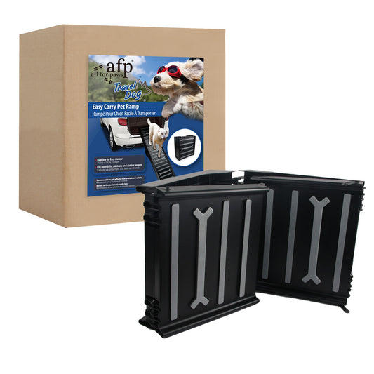 🚗 AFP Travel Dog Car Ramp 4 Fold - Opvouwbare Loopplank voor Honden | Beschermt Gewrichten