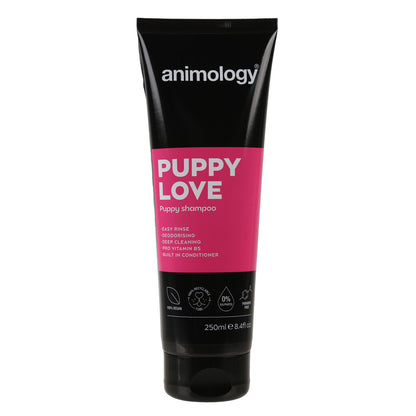 🐾 Zachte Vegan Puppy Shampoo - Animology Puppy Love 250ml | Provitamine B5