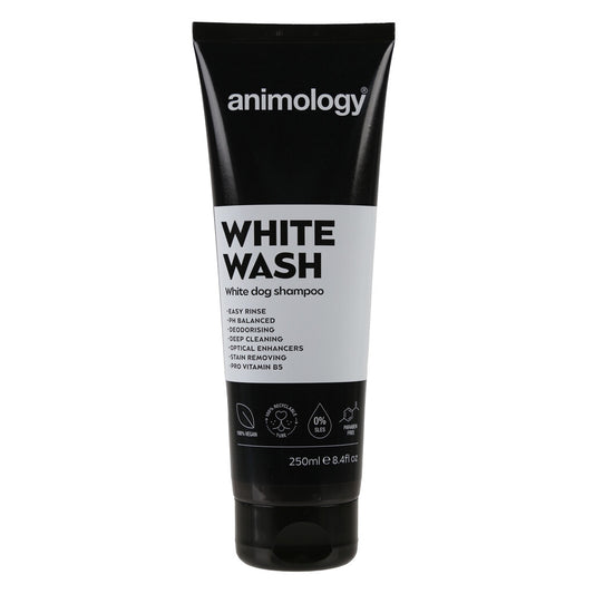 ✨ Witte Vacht Shampoo - Animology White Wash 250ml | Vlekverwijderend & Vegan