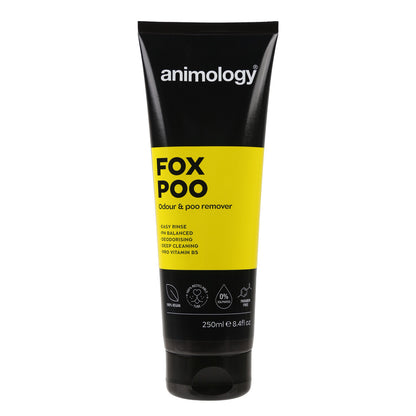 💨 Intensief Anti-Geur Shampoo - Animology Fox Poo 250ml | Verwijdert Nare Geuren