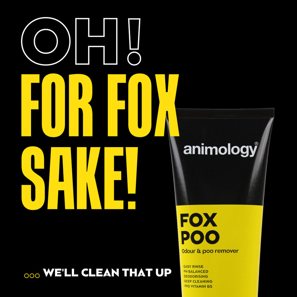 💨 Intensief Anti-Geur Shampoo - Animology Fox Poo 250ml | Verwijdert Nare Geuren