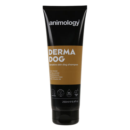 🌸 Gevoelige Huid Shampoo - Animology Derma Dog 250ml | Extra Mild & Vegan