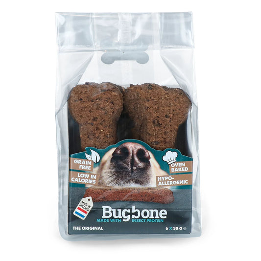 Bugbone - Duurzame Hondensnacks met Insecteneiwit