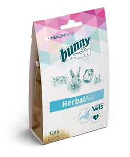 Bunny Nature Healthfood Herbalaid 120g - Veterinair Voedingssupplement