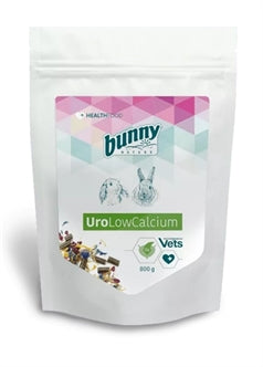 Bunny Nature Healthfood Urolow Calcium 800g - Laag Calcium Konijnenvoer