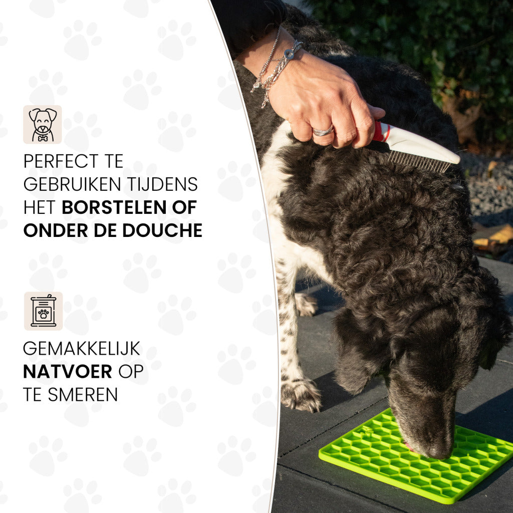 Eat Slow Live Longer Lick Mat Cross | Duurzame Likmat
