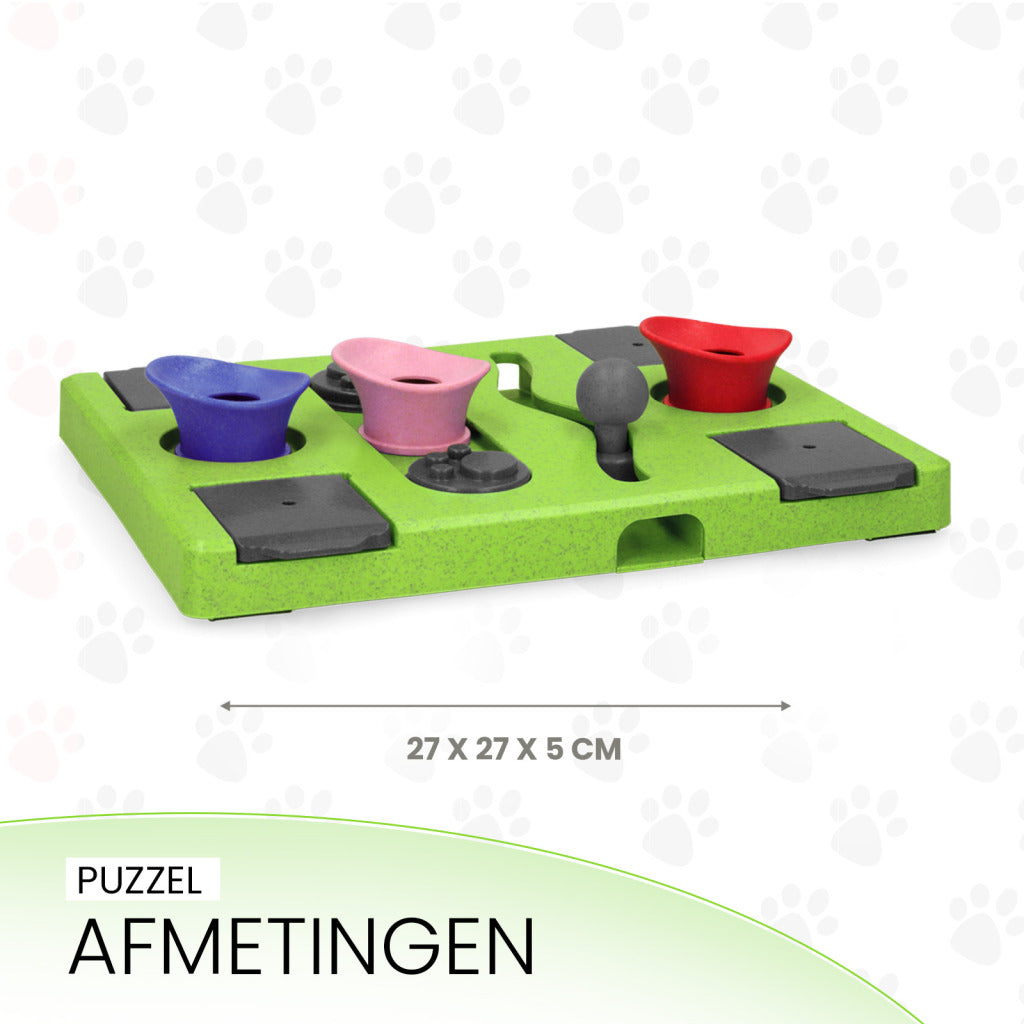 Eat Slow Live Longer Puzzle Rectangle - Interactief Intelligentiespel