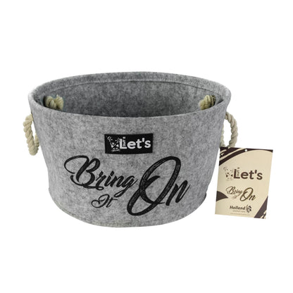 Duurzame Opbergmand voor Huisdierspeelgoed - Let's Stuff It Bring it On