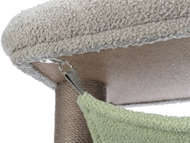 TRIXIE KITTEN KRABPAAL LUNITO GRIJS / MINTGROEN 71 CM