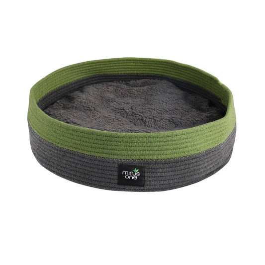 Minus One Cat Cuddler Meadow - Duurzaam Kattenmandje van Gerecyclede Flessen