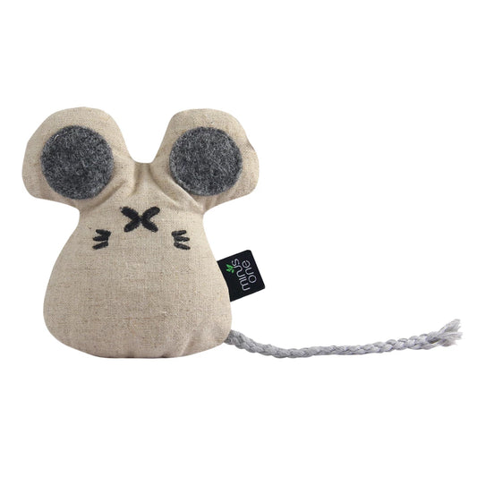 Minus One Docile Buddy Cat Toy Elephant - Duurzaam Kattenspeeltje met Kattenkruid