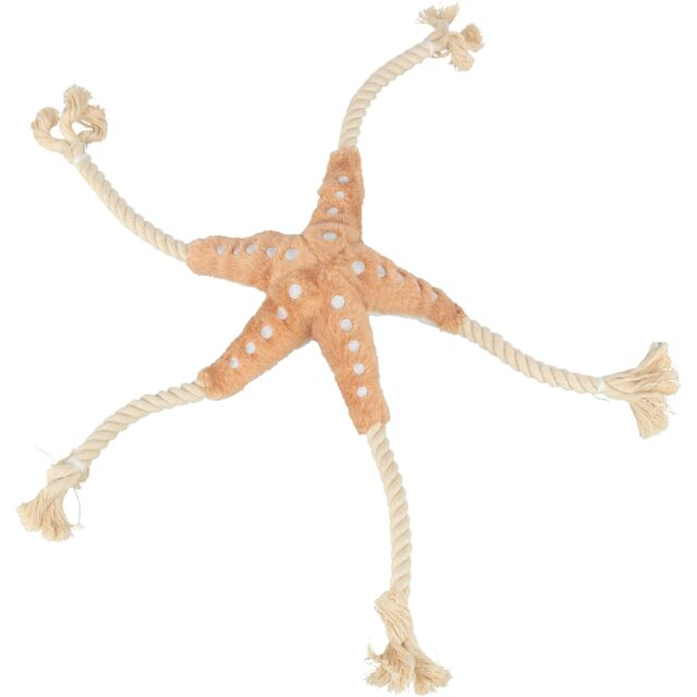 Trixie Be Nordic Zeester Jane - Pluche/Touw Speelgoed Beige