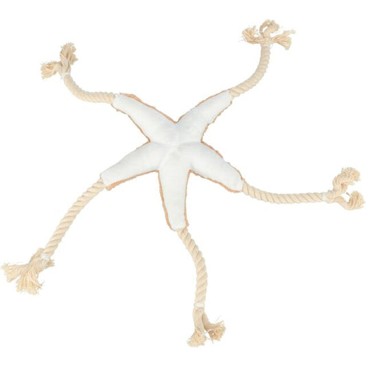 Trixie Be Nordic Zeester Jane - Pluche/Touw Speelgoed Beige