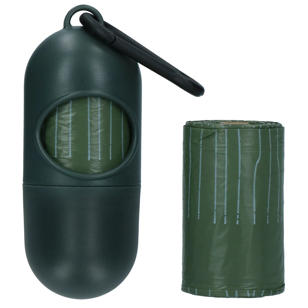 🌿 PoopyGo Biologisch Afbreekbare Poepzakjes Dispenser - Lavendelgeur | Eco-Vriendelijk