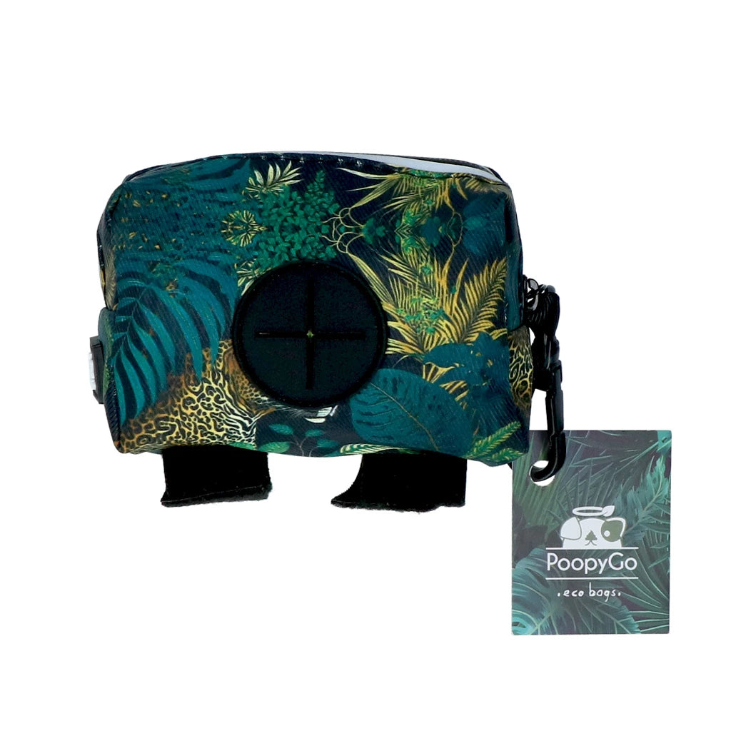 🐆 PoopyGo Eco Poepzakjeshouder Jaguar Print - Duurzaam & Praktisch