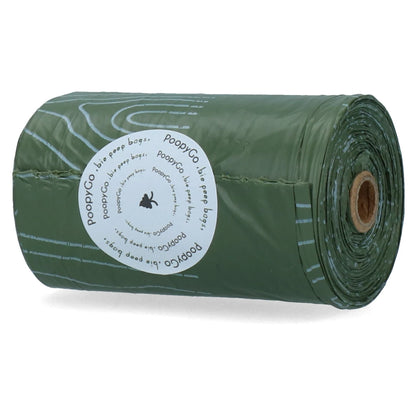 PoopyGo Biologisch Afbreekbare Poepzakjes Single Roll - Lavendelgeur | 15 stuks