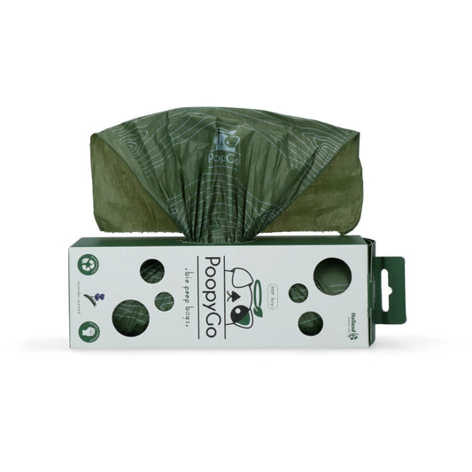 πΏ PoopyGo Biologisch Afbreekbare Poepzakjes Tissue Box 300 stuks - Lavendelgeur | XL Voorraad