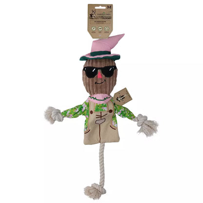 Garden Paws Scarecrow - Duurzaam Hondenspeelgoed