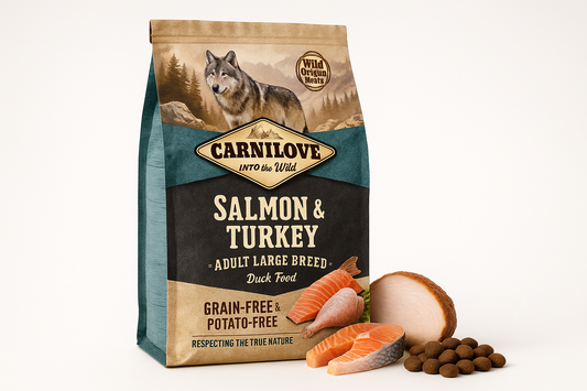 Carnilove Salmon Turkey product packaging