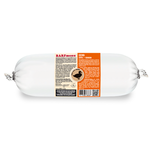 BARF Menu Eend Kattenvoer - Natuurlijk Diepvriesvoer 250g | Rauwe Voeding