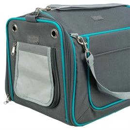 🎒 Premium Reistas Vicky voor Knaagdieren - Comfortabel & Veilig Reizen (40x27x28cm)