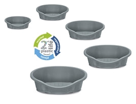 IMAC Hondenmand Dido 2nd Life Gerecycled Avio Blue - Robuuste Ovale Hondenmand