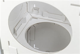 🏠 Trixie Kattenmeubel Casa Cara - Duurzaam Wit Kartonnen Kattenpaleis 93x30,5x72cm