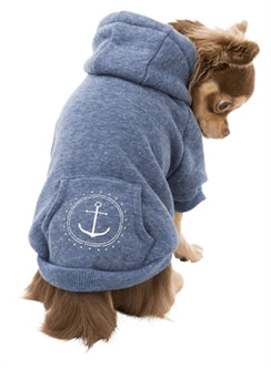 🌿 Eco-Vriendelijke Hondenhoodie Flensburg Blauw - Warm & Comfortabel