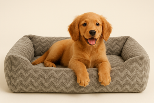 Verbeterde hondenbedafbeelding